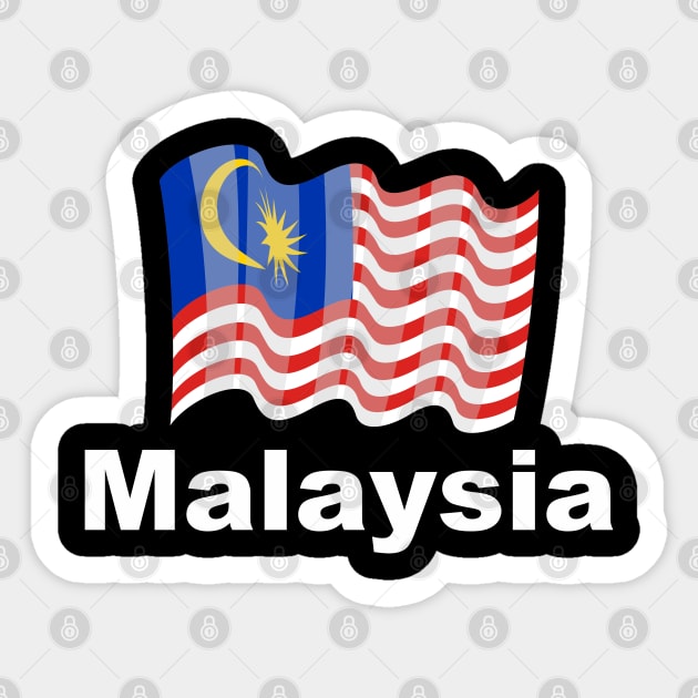 Malaysia Flag Sticker by ahmadzakiramadhan